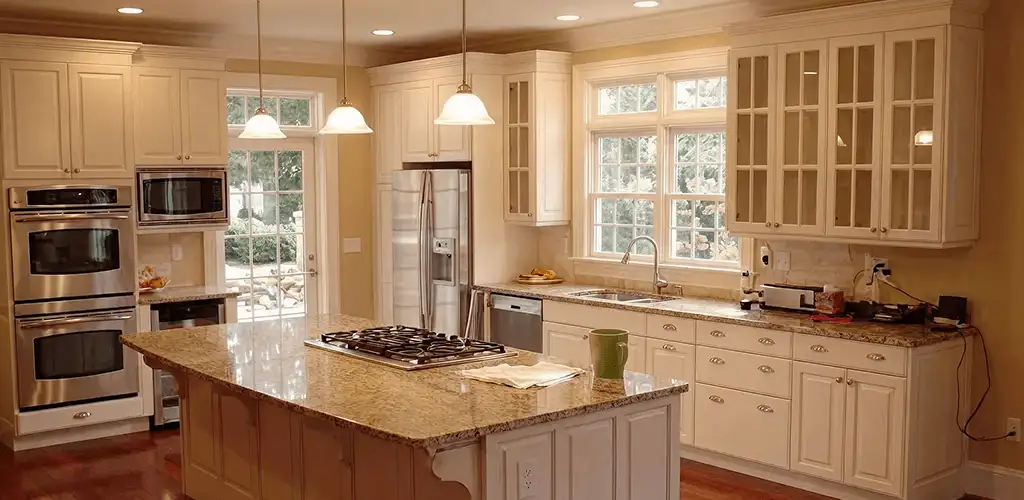 Custom cabinet door installation and kitchen upgrade in West Palm Beach, FL