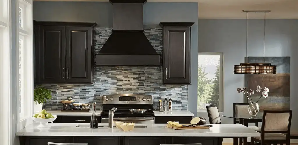 Kitchen cabinet painting and refinishing in a modern kitchen in West Palm Beach, FL